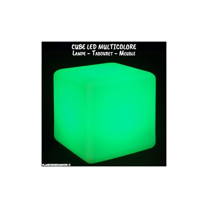 Lampe Cube Led – Cube Lumineux 30 X 30 Cm Sans Fil dedans Rideau Lumineux Led Pas Cher