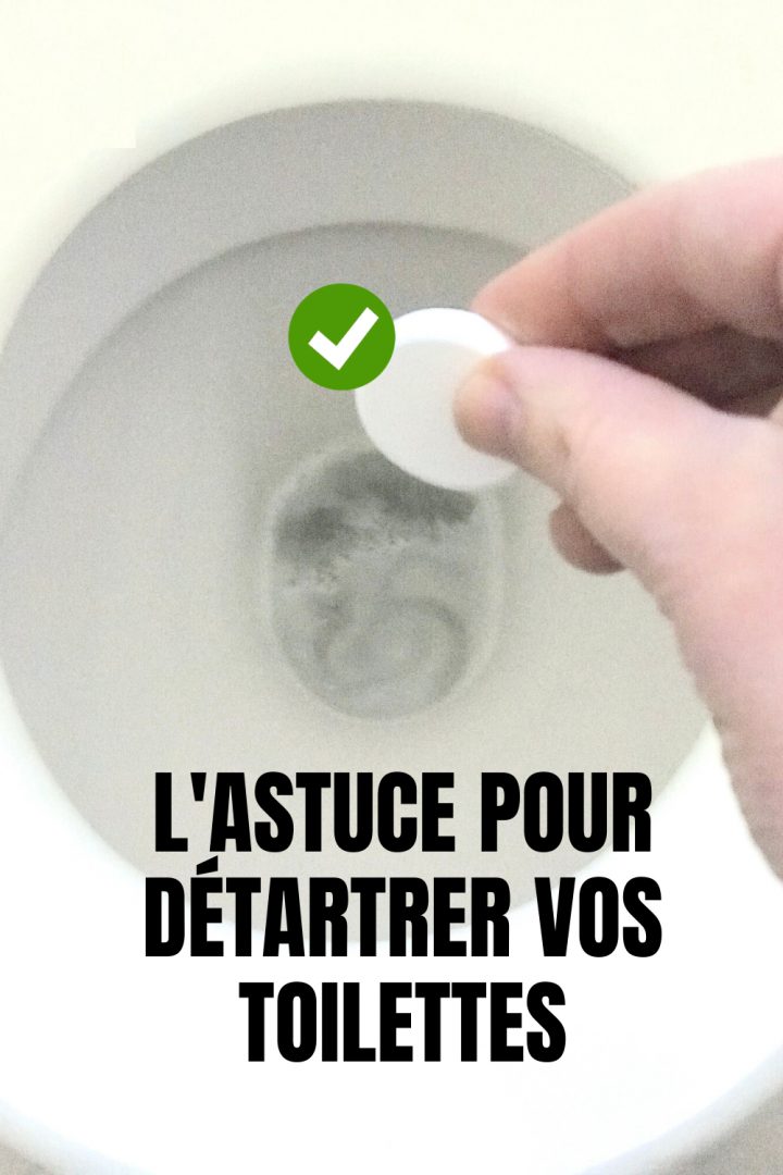 L'Astuce De Génie Pour Détartrer Vos Toilettes En 2020 à Detartrer Toilette