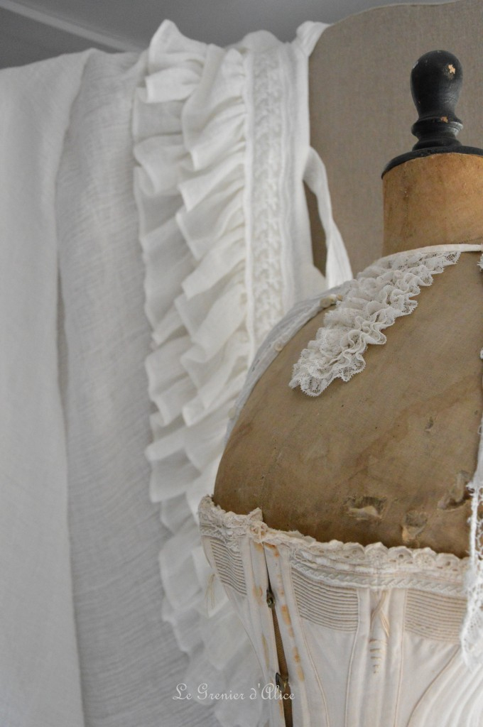 Le Grenier D'Alice Shabby Chic Et Romantique French Decor tout Rideaux Style Romantique