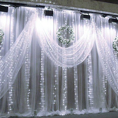 Le Guirlande Lumineuse Led 3M * 3M, Rideau Lumineux, 304 tout Rideau Lumineux Led Mariage