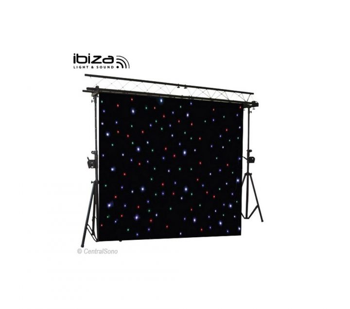 Led Curtain Rideau Led Animé Avec Boitier De Contrôle Auto serapportantà Rideau Videoprojecteur