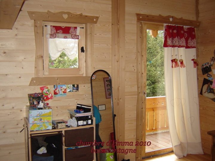 Les Chambres Des Enfants ! – Bois Et Montagne destiné Rideaux Style Chalet