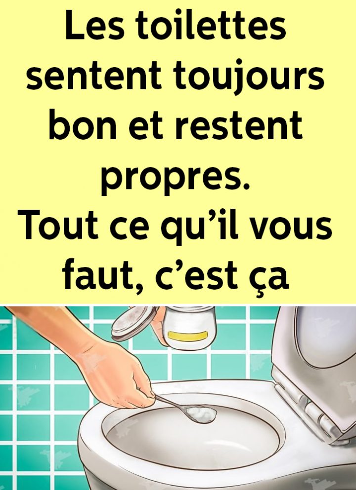 Les Toilettes Sentent Toujours Bon Et Restent Propres serapportantà Detartrer Toilette