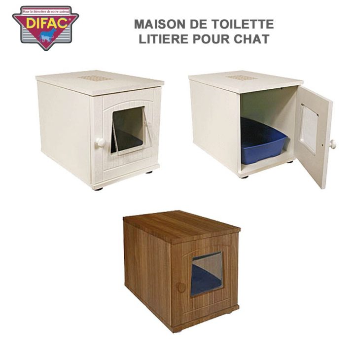 Litière Chat – Maison De Toilette à Maison De Toilette D Angle