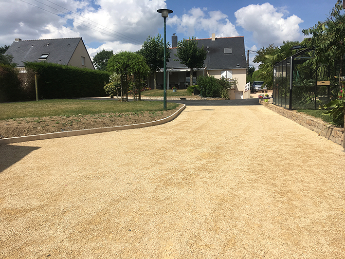 Loire Aménagement – Réalisation De Surfaces Extérieures concernant Chemin Carrossable