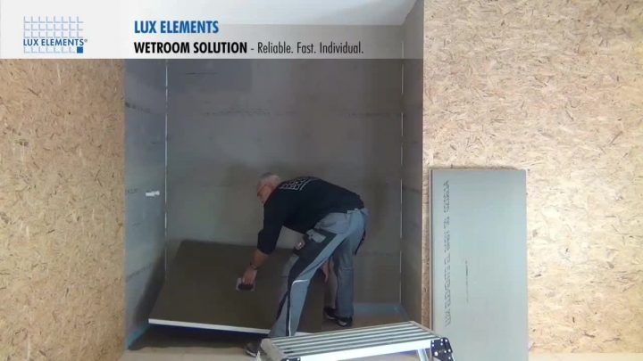 Lux Elements Installation: Wetroom Solution – Shower Bases tout Element De Douche