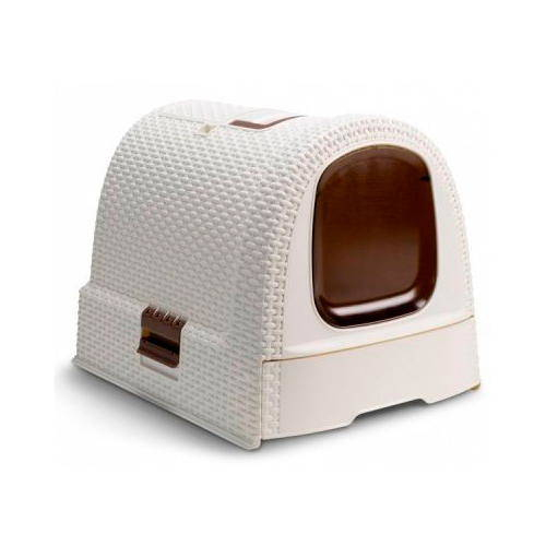 Maison De Toilette Fermée Pour Les Chats Curver Plastic D avec Maison De Toilette Pour Chat Curver