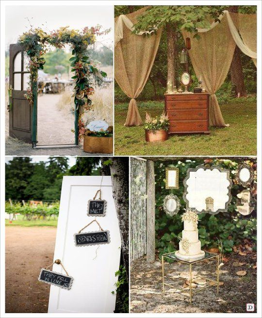 Mariage Exterieur Outdoor Rideau Miroir Porte | Mariage En avec Rideau Porte Exterieur