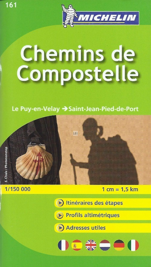 Michelin – Atlas – Chemins De Compostelle – Du Puy En dedans Chemin De Compostelle Puy En Velay