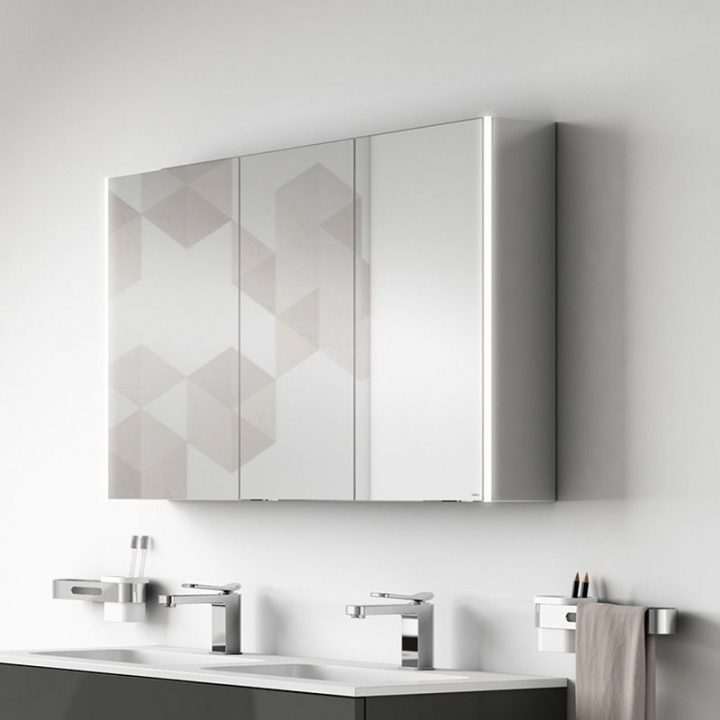 Mirror, Armoire De Toilette, 120 Cm encequiconcerne Armoire De Toilettes