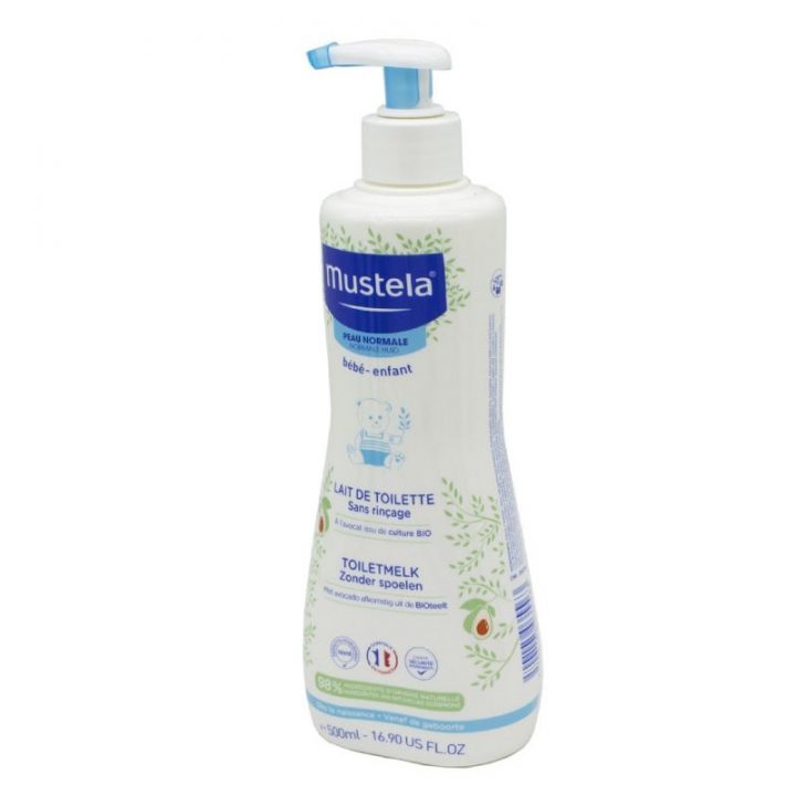 Mustela Lait De Toilette 500Ml – Peau Normale – Sans dedans Mustela Lait De Toilette 500Ml