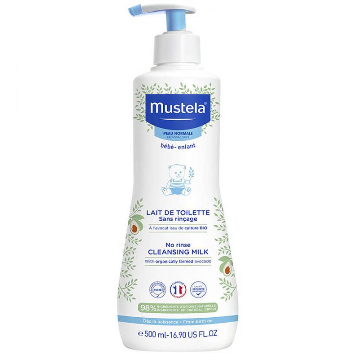 Mustela Lait De Toilette Peau Normale 500Ml Pas Cher avec Mustela Lait De Toilette 500Ml