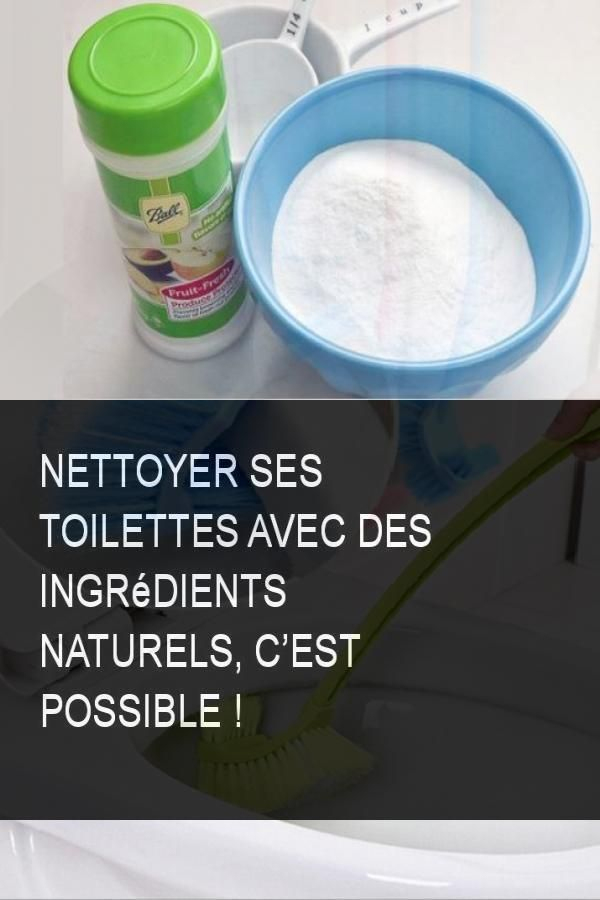 Nettoyer Ses Toilettes Avec Des Ingrédients Naturels, C destiné Nettoyer Ses Toilettes