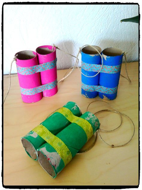 Nos Paires De Jumelles – | Bricolage Enfant, Bricolage à Activité Manuelle Papier Toilette