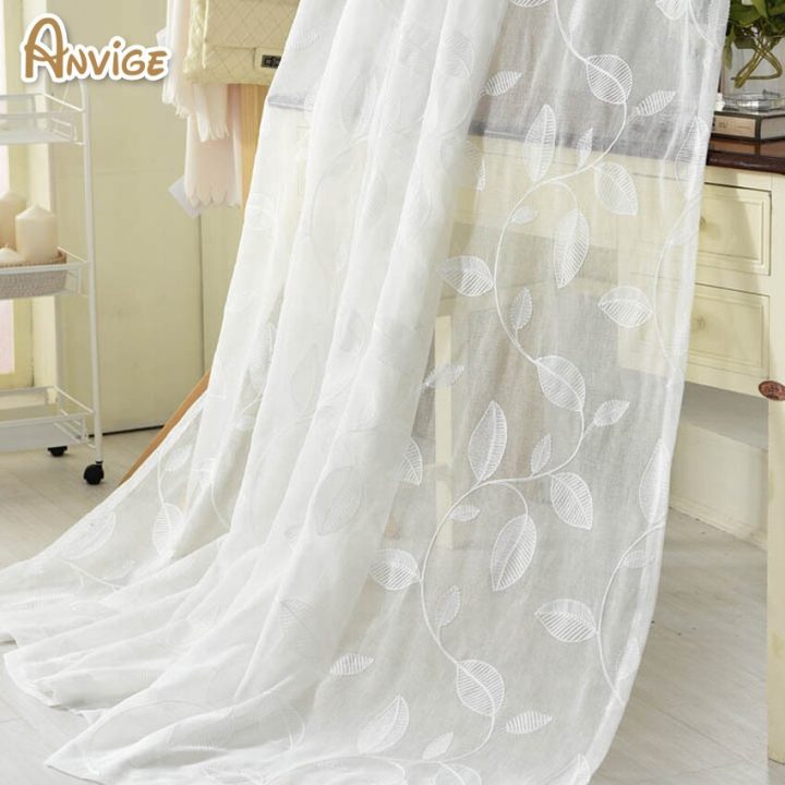 Nouveauté Blanc Tulle Coton Lin Tissu Rideaux En Voile dedans Tissus Lin Pour Rideaux