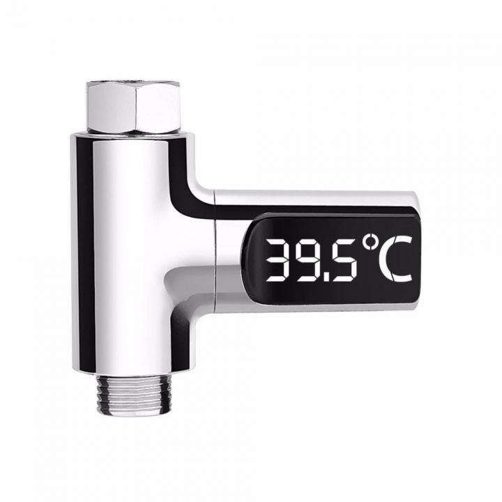 Numérique Douche D'Eau Thermomètre Led Affichage D'Eau À à Thermomètre De Douche