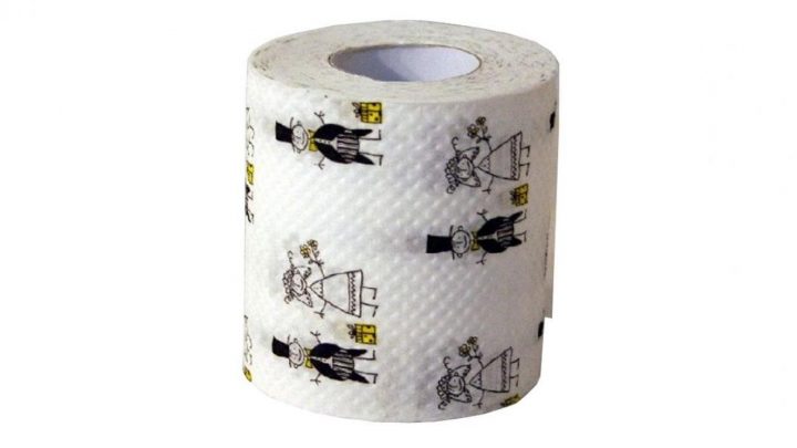 Papier Toilette Mariage, Avec Motifs Amusants | Cadeaux24 à Papier Toilette Personnalisé