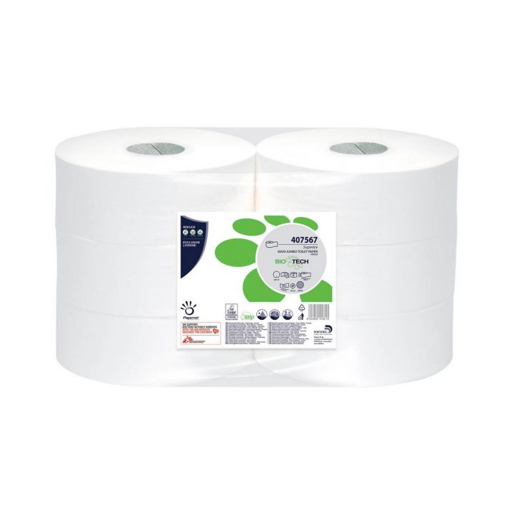 Papier Toilette Maxi Jumbo Special Canalisations pour Papier Toilette Spécial Sanibroyeur