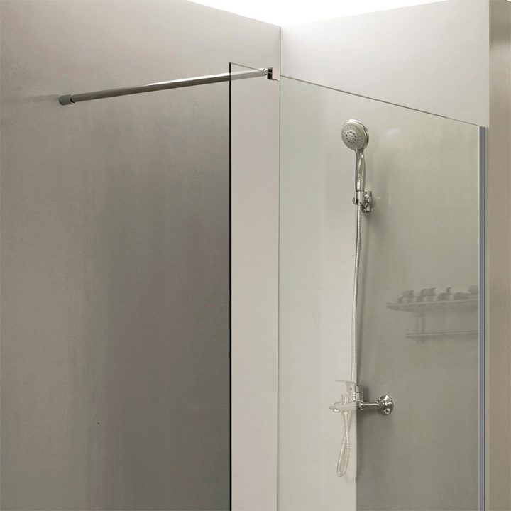 Paroi De Douche Fixe Calypso Verre 8 Mm – 110X200 Cm encequiconcerne Étanchéité Paroi De Douche