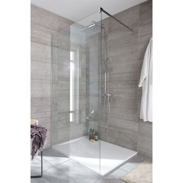 Paroi De Douche Grand Espace Line Prestige – Salle De Bains destiné Étanchéité Paroi De Douche