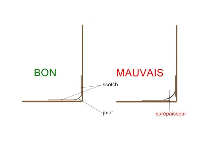 Pas A Pas Un Joint De Silicone Parfaitement Droit M6 Deco Fr pour Joints Noircis Douche