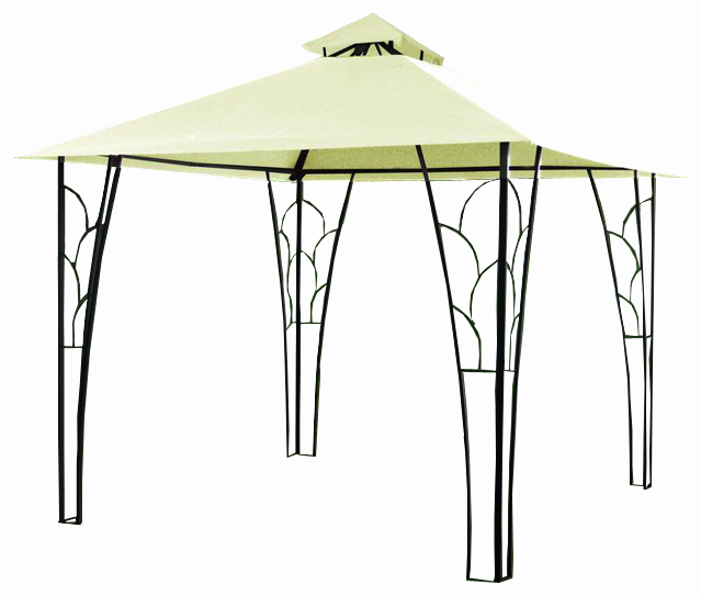 Pergola Bois Ronde – Maison Parallele dedans Rideaux Pour Tonnelle Pas Cher