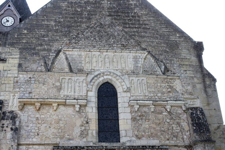 Photos D'Eglises: Azay Le Rideau (37) Eglise Saint Symphorien avec Saint Algue Azay Le Rideau