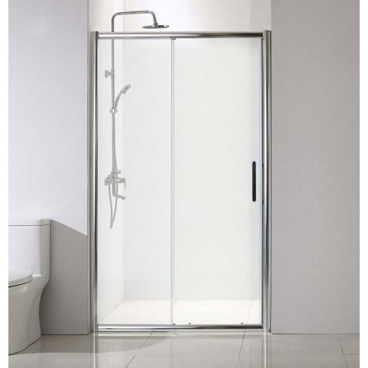 Porte De Douche Coulissante 120 Cm, Transparent, Quad pour Paroi De Douche Anti Calcaire 120 Cm