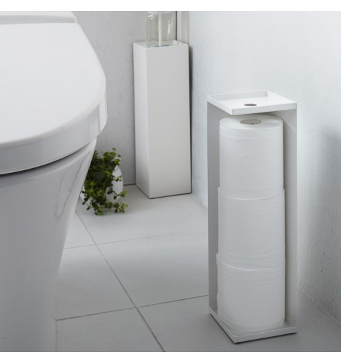 Porte Papier Toilette Blanc – Distributeur Papier Toilette encequiconcerne Papier Toilette Fantaisie