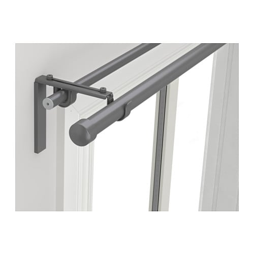 Räcka / Hugad Double Curtain Rod Combination – Ikea concernant Rideau Store Ikea