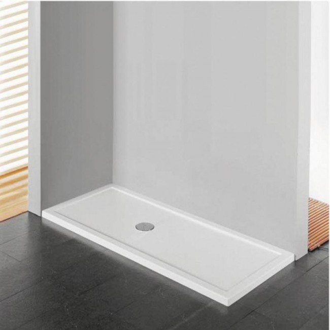 Receveur De Douche À Poser Extra-Plat 170X90 Cm – Olympic serapportantà Pose Receveur De Douche Extra Plat