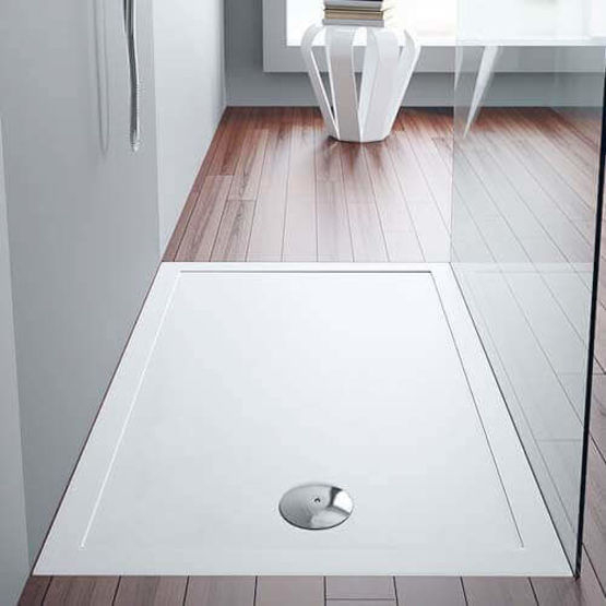 Receveur De Douche En Porcelaine | Stepin - Sanindusa pour Receveur De Douche Resine 120X80