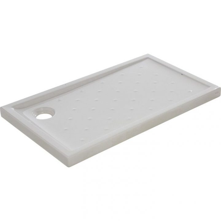 Receveur De Douche Rectangulaire L.120 X L.70 Cm, Grès destiné Receveur De Douche En Gres