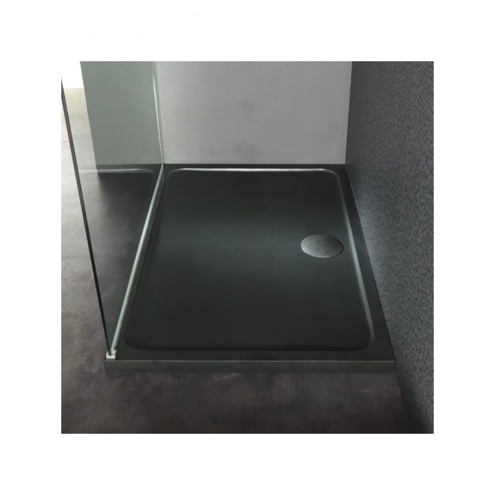 Receveur Douche En Pierre Noire – Receveurs Douche 80X120 intérieur Receveur De Douche A Poser En Ceramique