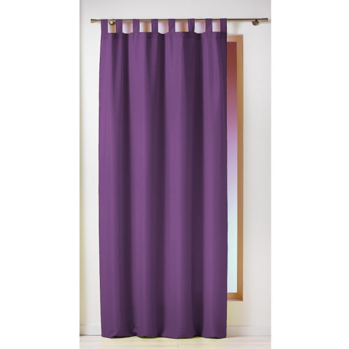 Rideau A Patte | Matelas – Rideau serapportantà Rideau Thermique Violet