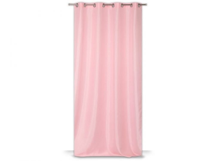 Rideau Copenhague 140X250 Rose concernant Rideau Scandinave Rose