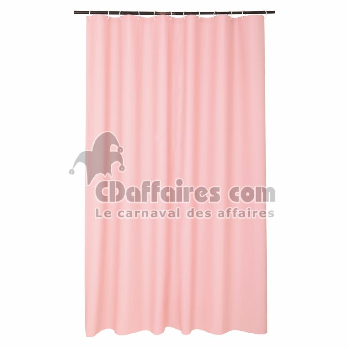 Rideau De Douche 180 X 200 Cm Peva Vitamine Rose Poudre à Rideau De Douche Rose Fushia