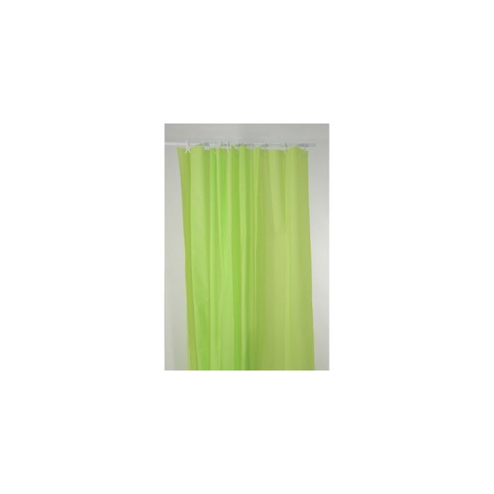 Rideau De Douche Eva – 180 X 200 Cm – Vert Anis – Toilinux pour Rideau Vert Anis