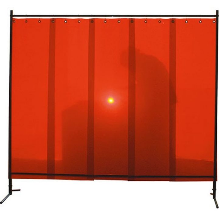 Rideau De Soudure Pvc Orange – Achat En Ligne Ou Sur Devis intérieur Rideau Metallique Devis En Ligne