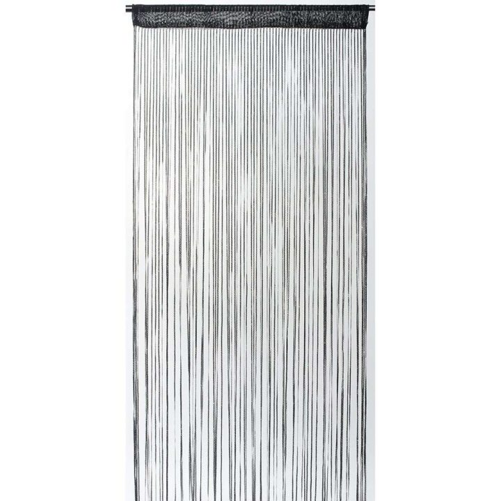 Rideau Fils Uni Brillant – Gris – Dimensions : 90X240 Cm intérieur Rideau Occultant 90X240