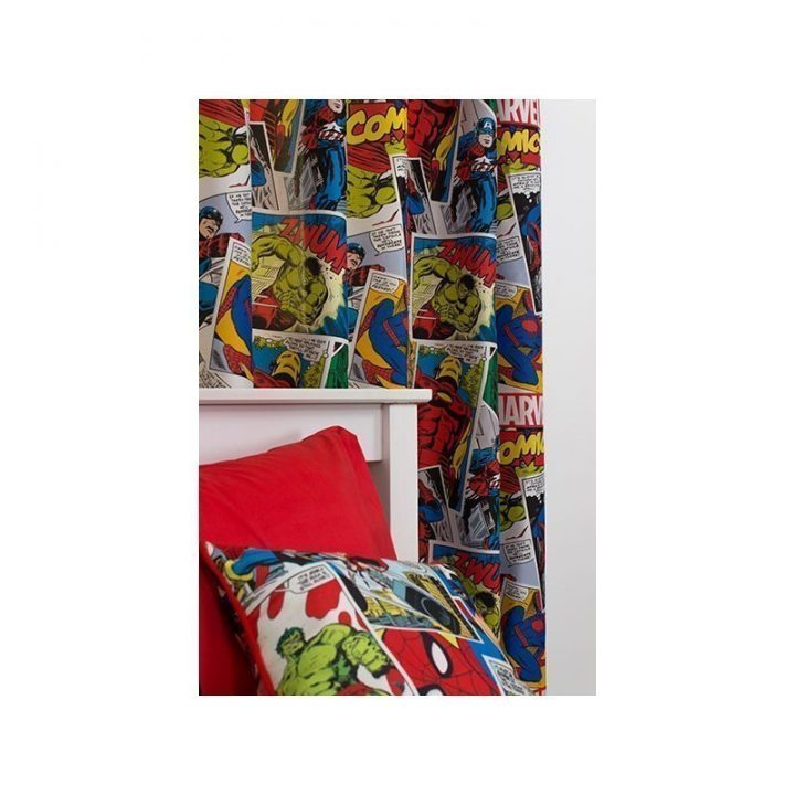 Rideau Marvel Comics Pour Chambre Enfant Spidermna intérieur Rideau Tortue Ninja