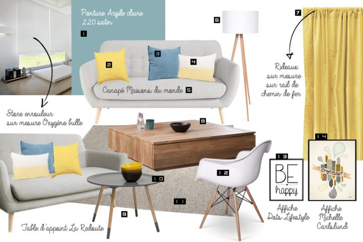 Rideau Style Scandinave – Sofag avec Rideau Style Loft