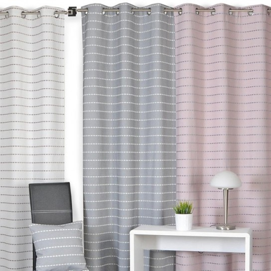 Rideau Tissu Jacquard Vieux Rose encequiconcerne Rideau Velours Vieux Rose