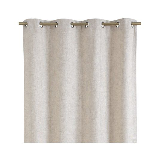 Rideau Tricot, Beige, 140 X 250 Cm | Rideaux Velour intérieur Rideau Velours Beige