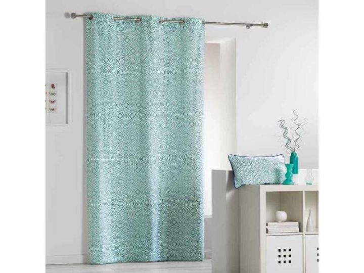 Rideau Tunis Vert 140 X 240 Cm 1606787-Menthe – Vente De tout Rideau Vert Menthe