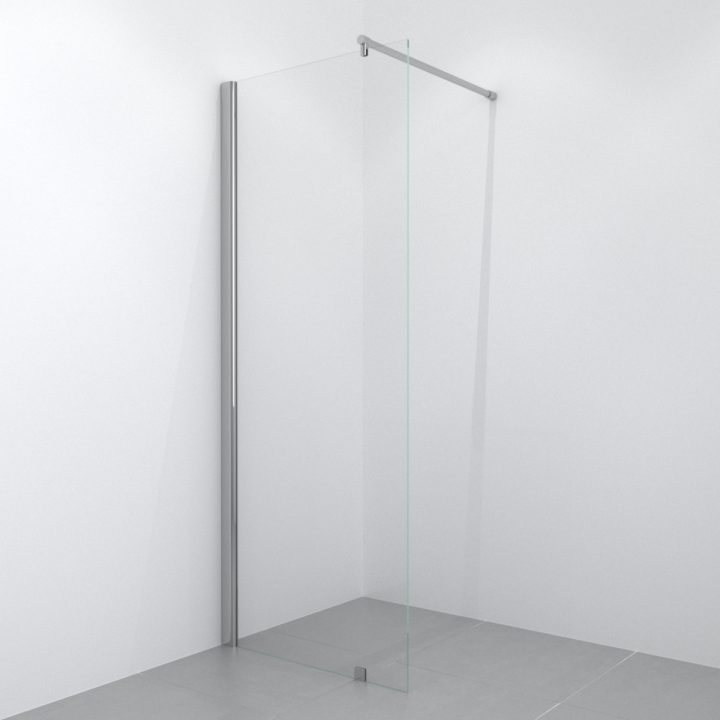 Saniclass Bellini Douche À L'Italienne 80X200Cm Profil serapportantà Cabine De Douche Verre Anti Calcaire