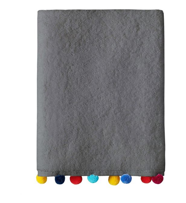 Serviette De Toilette Nolita 560Gr/M² Jalla En Gris à Linge De Toilette Jalla