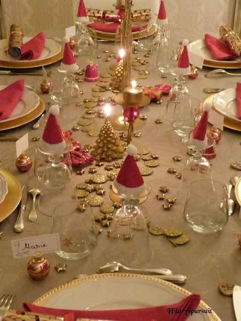 [Spécial Fêtes] Table De Noël D'Or Ou Table De Noël D à Chemin De Table Gifi