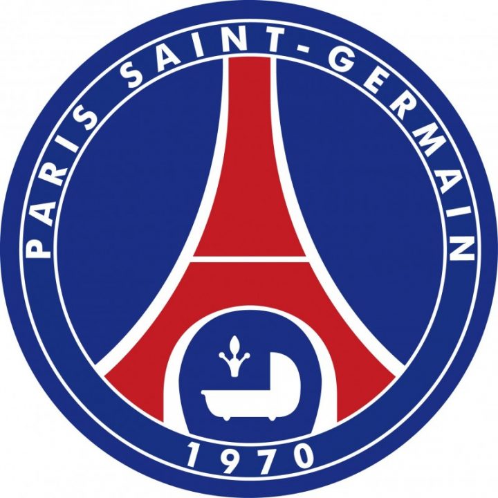 Sticker Autocollant Paris Saint Germain Psg – Art Déco dedans Rideau Psg