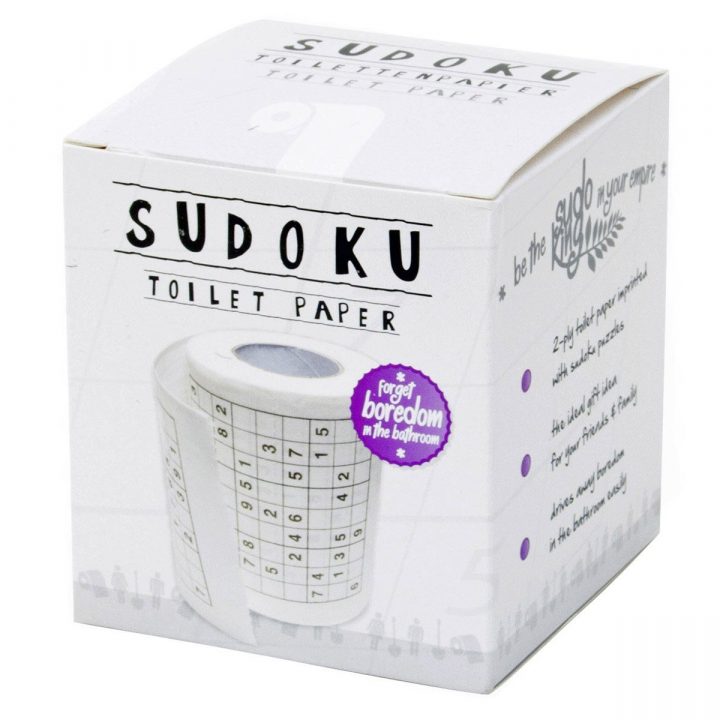 Sudoku Klopapier Sudoko Fun Toilettenpapier Mit | Real pour Papier Toilette Sudoku